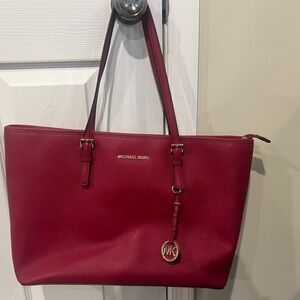 Michael Kors Vibrant Red Tote